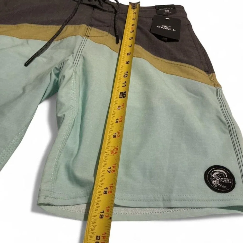 O'Neill Verge‎ Cruzer Boardshorts Mens 29 Sage Charcoal NEW SP0106016 Stretch